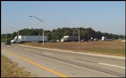 Figure 8. Northbound congestion at Okeechobee Road